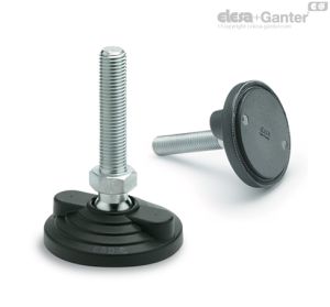 LV.F-AS-SST-ESD-C Levelling feet for ground mounting With no-slip disk