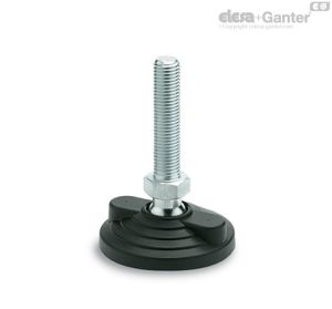 LV.F-SST Levelling feet for ground mounting Without no-slip disk