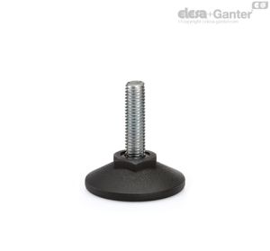 LX-SST Levelling feet, fixed stem AISI 304 stainless steel