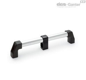 M.1043-SCM-AN Asas tubulares Tubo de aluminio anodizado, montaje frontal