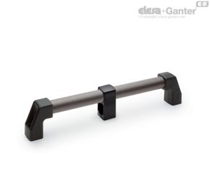M.1043-SCM-BM-EP Asas tubulares Tubo de aluminio con recubrimiento de resina epoxy, montaje posterior