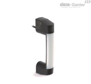 M.2000-LD-RGB-F2.5 Asas con indicador luminoso LED Con cable longitud de 2.5 metros