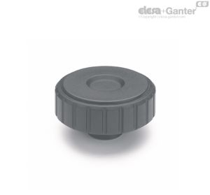 MBT-B-SOFT Pomos grafilados Inserto de latón, agujero roscado