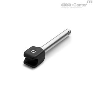 MPG-C-S-P Grampos para guias Para guias redondas, com pino