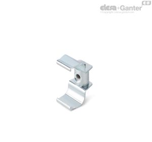 MPG-R-AZ-2 Grampos para guias Para guia lateral de rolos de duas vias
