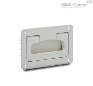 MPR-CLEAN Asas plegables encastrables Manillas plegables encastradas