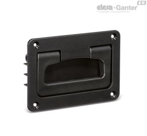 MPR Asas plegables encastrables Manillas plegables encastradas