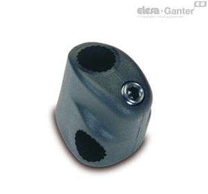 MSR.60-C Abrazaderas de conectores Conector de dos alojamientos