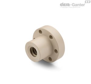 NSF-W Tuercas embridadas Tecnopolímero de base poliamídica (PA)