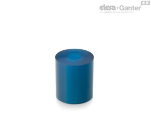 PES-80 Muelles de elastómero Dureza 80 Shore A, color azur