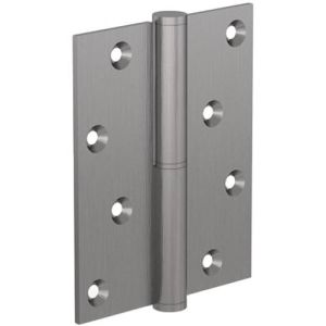 Bisagras desmontables 100 x 82 mm - acero inoxidable con 8 agujeros