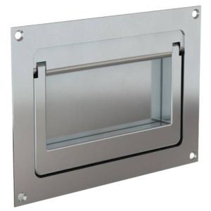Tirador empotrado 150 x 105 mm