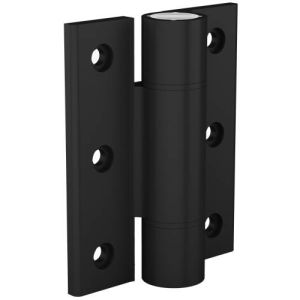 Bisagras de perfil de aluminio de alta resistencia.