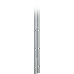 Bisagras de diseño continuo de aluminio.