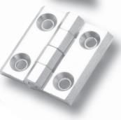 Bisagra atornillable de 50x50