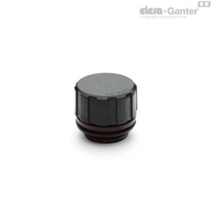 SFV-100 mb-N Tapones de ventilación con válvula Para presiones superiores a 0,100 bar, sin símbolo gráfico válvula