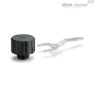 SFW-VP-CH Breather caps With square key.