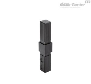 STC-1A-2W Conectores de tubos quadrados Conector bidirecional monodimensional