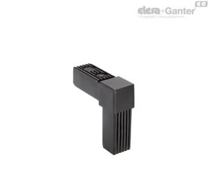 STC-2A-2W Conectores para tubos quadrados Conector bidimensional de duas vias