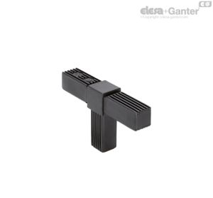 STC-2A-3W Conectores de tubo quadrado Conector tridimensional bidimensional