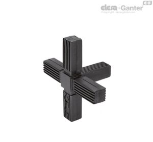 STC-3A-5W Conectores de tubo quadrado Conector tridimensional de cinco vias