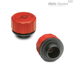 TVD. Breather caps with vacuum breaker valve