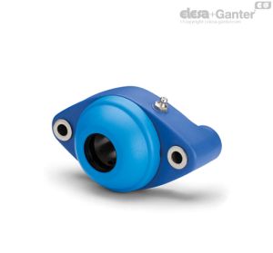UCFL-S-P Suporte autoalinhante Suporte para eixo passante com tampa perfurada