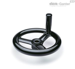 VR.FP+I-A Volantes raiados com pega rotativa, cubo perfurado