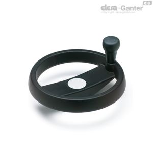 VRTP+IEL Volantes de banda diametral Empuñadura giratoria tacto Soft