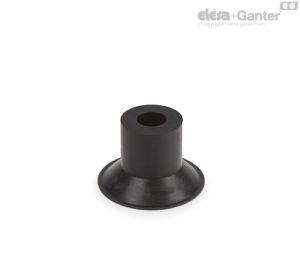 VVA-44-N Ventosas planas con cuello Sin soporte