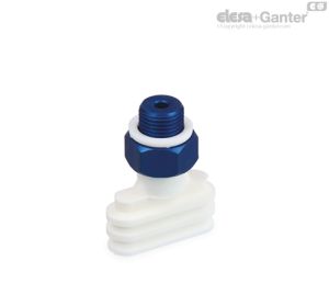 VVG-S Ventosas elípticas de doble fuelle Caucho silicónico