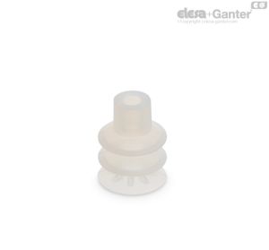 VVL-30-38-S Ventosas para embalaje alimentario multifuelle Caucho silicónico, sin soporte