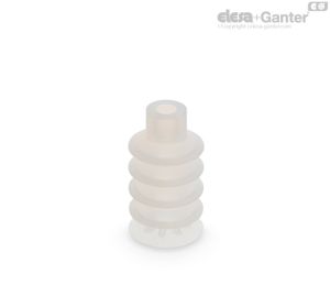 VVL-30-55-S Ventosas para embalaje alimentario multifuelle Caucho silicónico, sin soporte