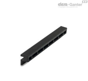 ZCR-PD Cremalheiras com suporte Com suporte para montagem num plano perpendicular