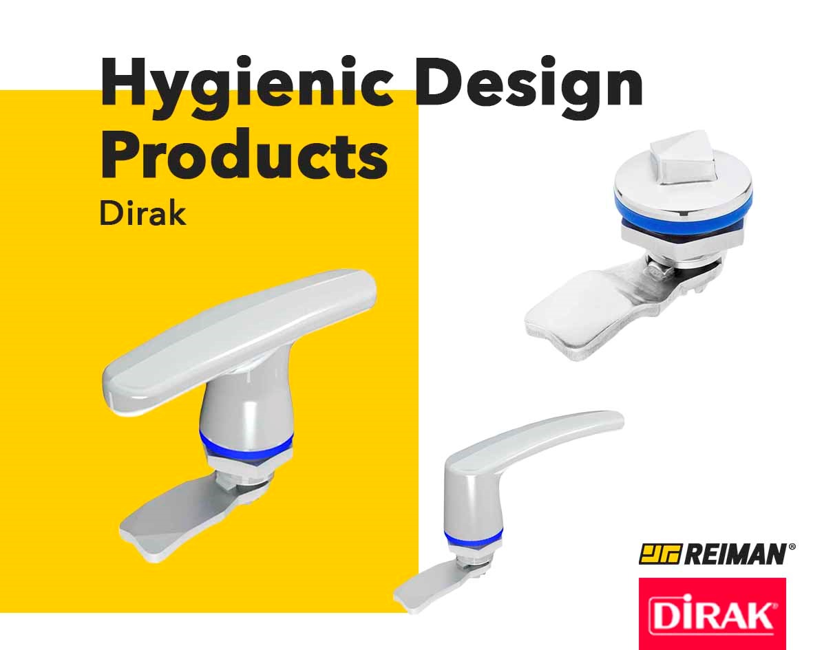 5 tendências de acessórios para máquinas - 2021 Linha Hygienic Design | Dirak