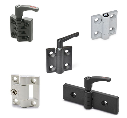 Hinges with adjustable friction