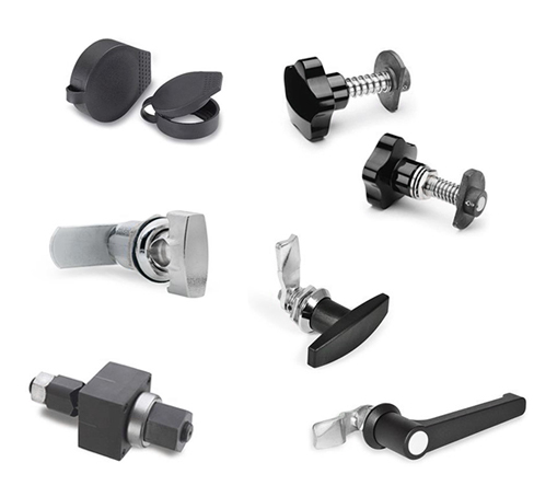 Latches with handle