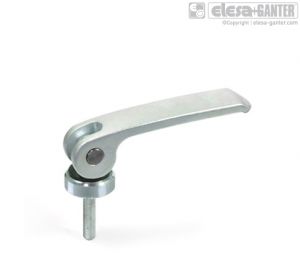 GN-927.3 Clamping levers with eccentrical cam with threaded stud