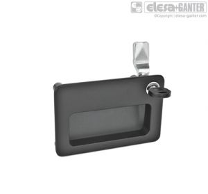 GN 115.10 Latches with gripping tray operation with key, lockable