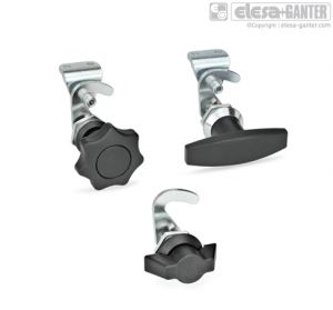 GN 115.8-NL Hook-type latches operation with socket key, not lockable