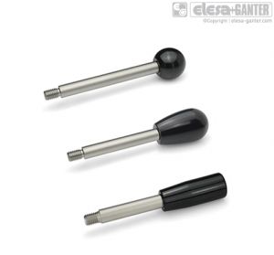 GN 310-NI Gear lever handles stainless steel