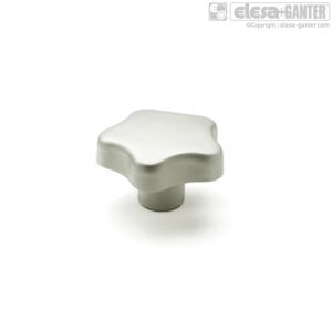 GN 5334 Stainless Steel-Star knobs with female thread