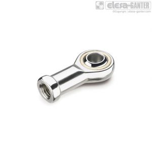 GN 648.5 Stainless Steel-Ball joint heads with female thread
