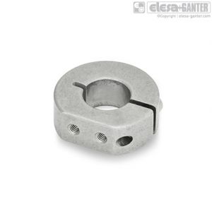 GN 7062.1 Semi-split Stainless Steel-Shaft collars