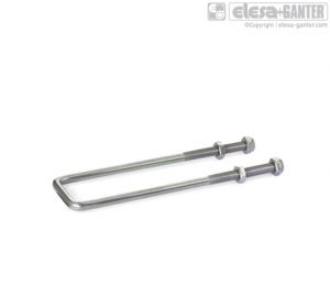 GN 951.1-NI Square U-bolts stainless steel
