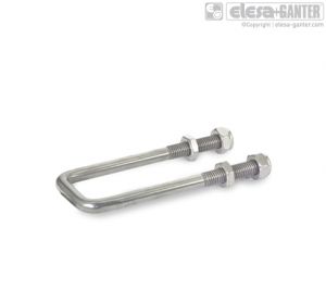 GN 951.2-NI Square U-bolts stainless steel