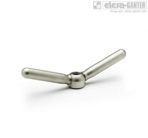 GN 99.8 Stainless Steel-Clamp nuts with double lever