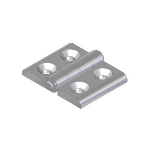 GNH Regular aluminum hinges with countersunk holes