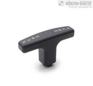 L.652-S-B Safety T-Handles threaded hole