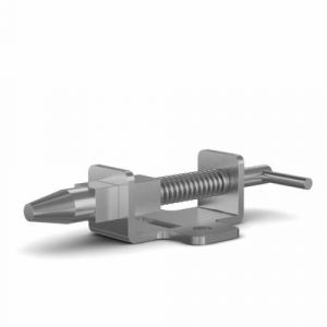 Springloaded bolt with locking system A